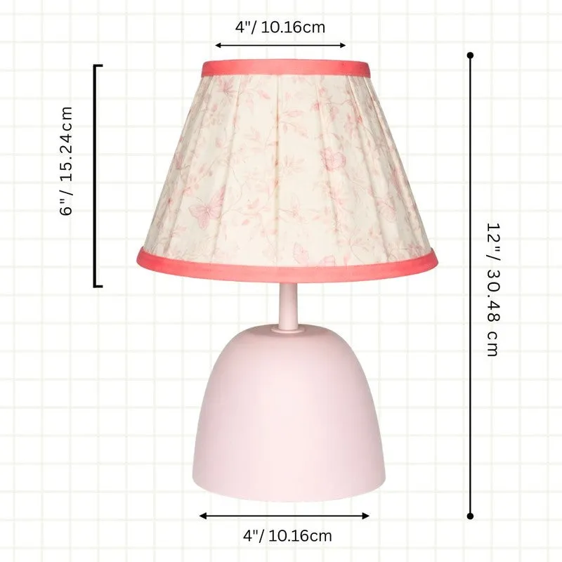 Alton Classic Cotton Table Lamp - Pink media 7