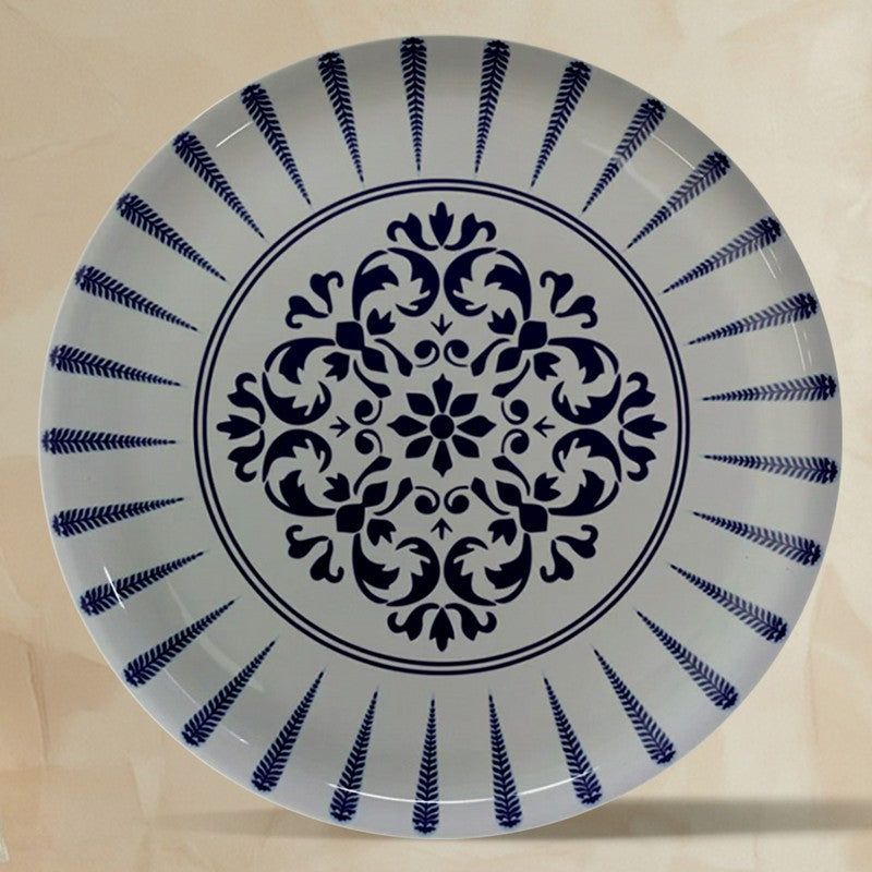 Sapphire Motif Metal Wall Plates - Set of Four media 4