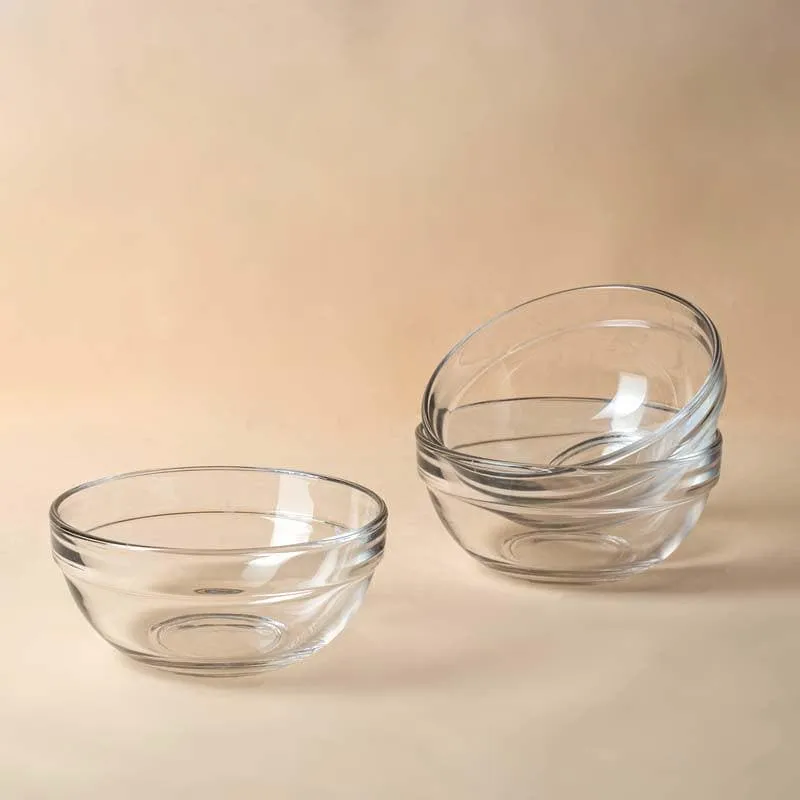 Classic Serving Glass Bowl - Set Of Three media 3