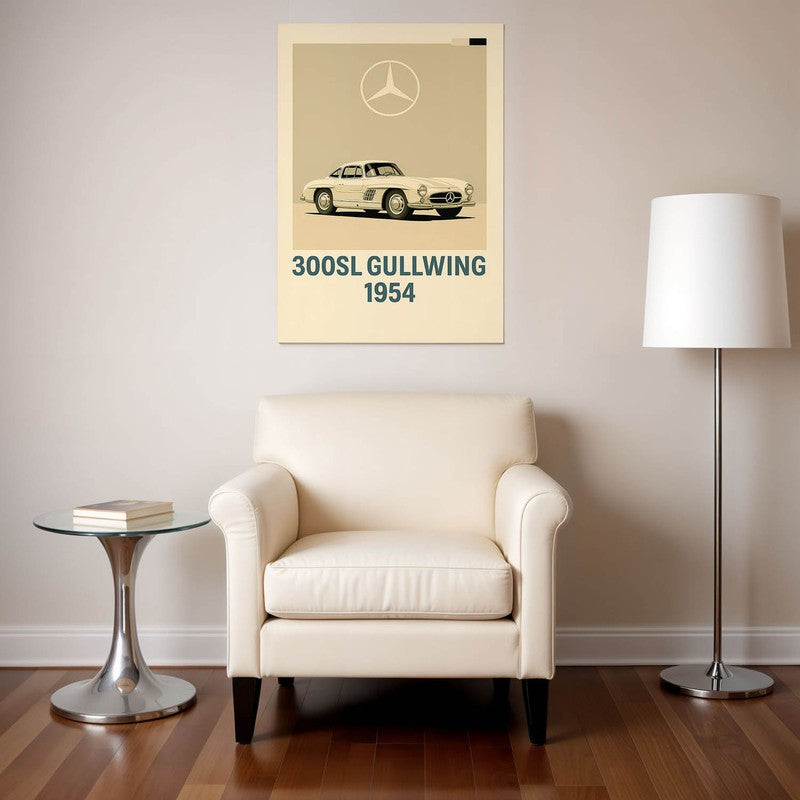 Gullwing Legend Wall Poster