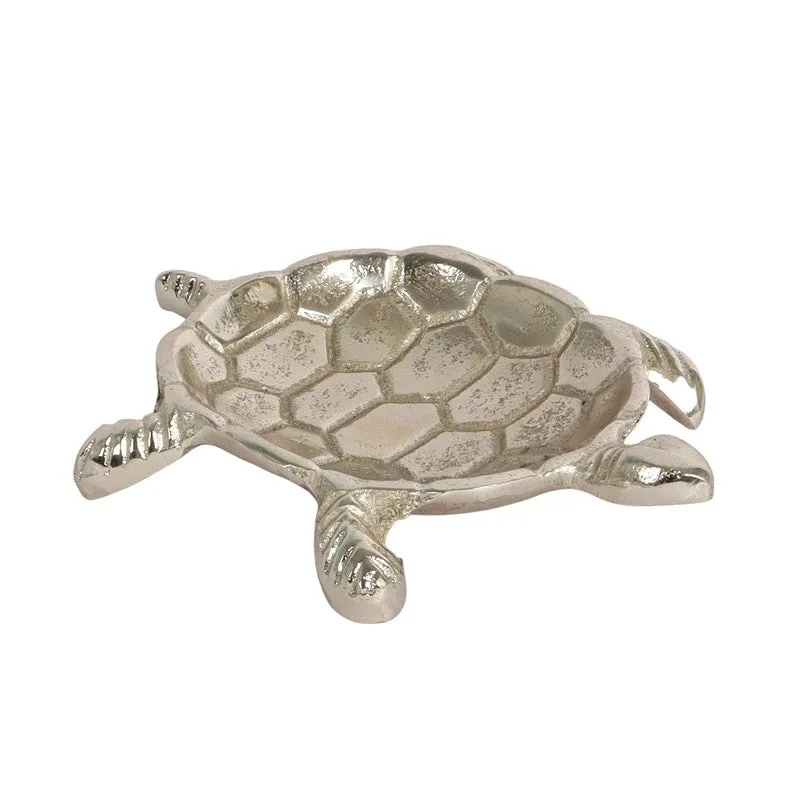 Royal Turtle Accent Tray (Silver) - Set Of Two media 6