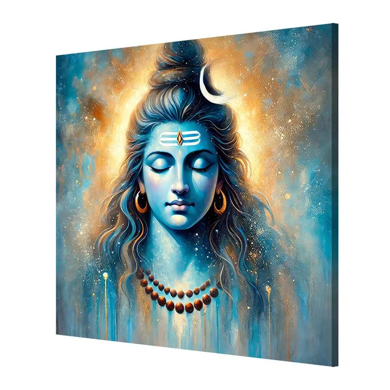 Bholenath Poly Canvas Wall Painting media 5