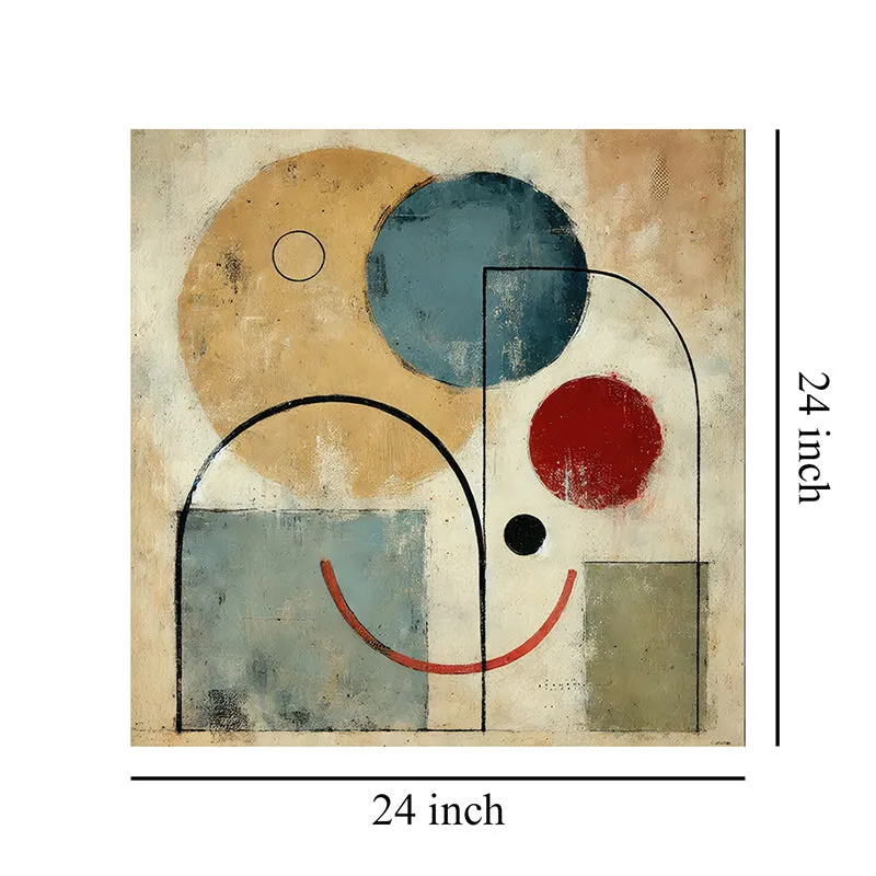 Boho Mid-century Wall Painting media 7