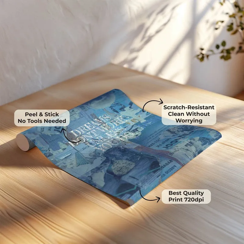 Aqua Reflections Wall Poster media 8