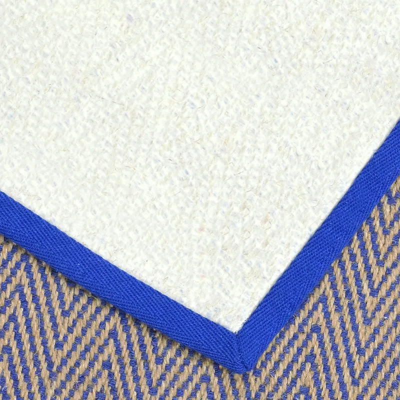 ChevronTread Anti-Slip Jute Door Mats - Blue media 6