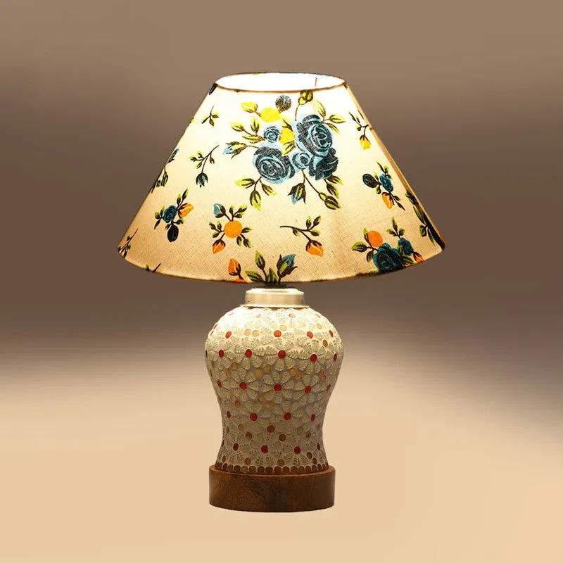 Harmyra Fleur Wooden Table Lamp - Multicolor media 7
