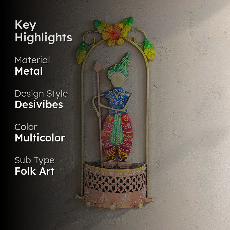Royal Gaurd Handcrafted Metal Wall Accent media 2