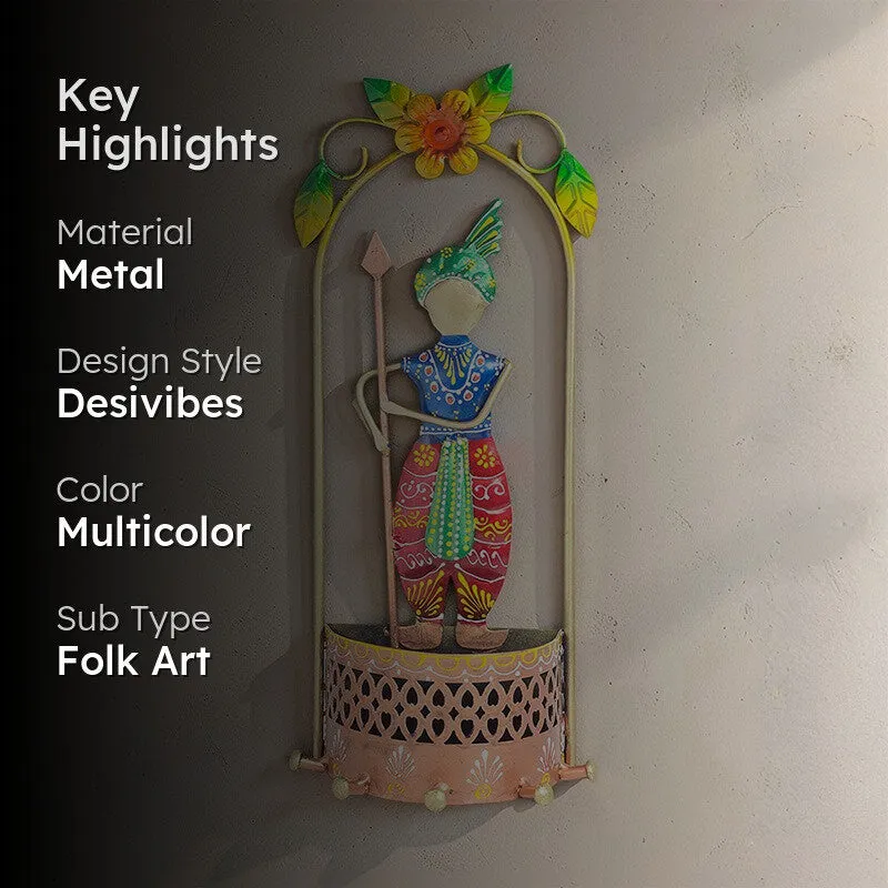 Royal Gaurd Handcrafted Metal Wall Accent - 2