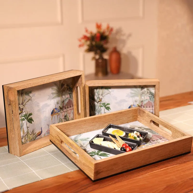 Maple Grove Snack Tray - Set Of Three media 5