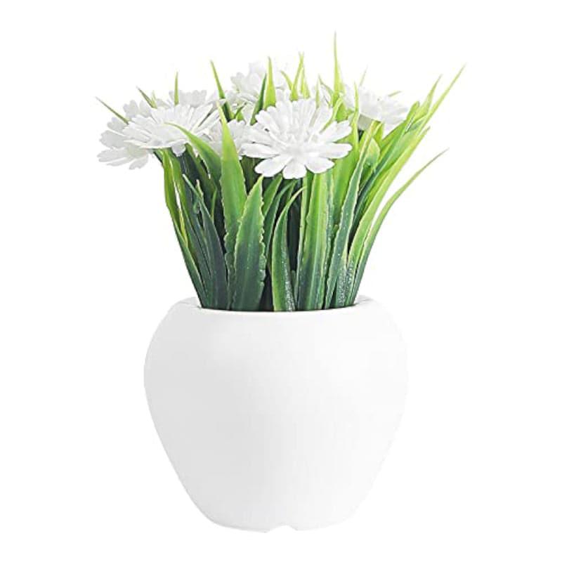 Fellsa Faux Plant In Apple Pot - Set Of Three media 4
