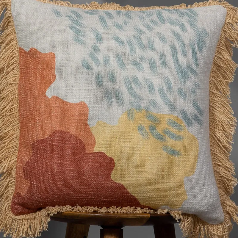 Fringe Abstract I Printed Cushion Cover media 3