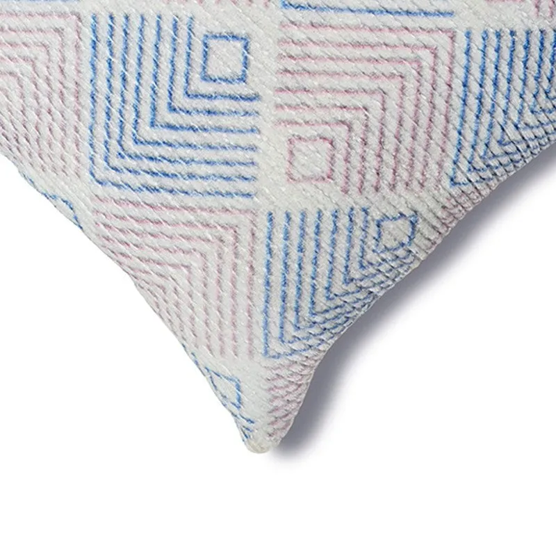 AngularAura Cushion Cover - Blue, Pink media 4