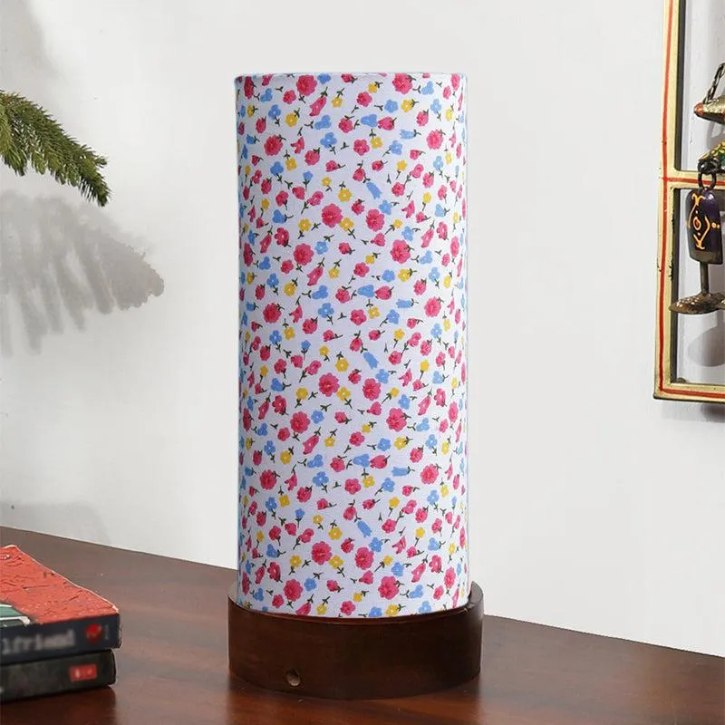 Color Splash Jaala Tower Wooden Table Lamp - Multicolor media 5