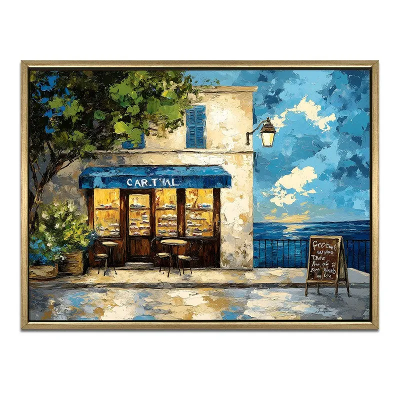 Cafeluxe Canvas Wall Painting With Frame media 3