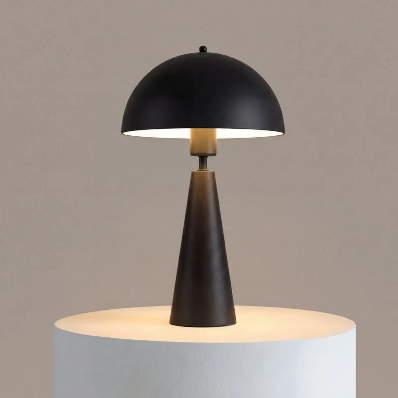 Fig Living Hoa Sphere Metal Table Lamp - Black media 1
