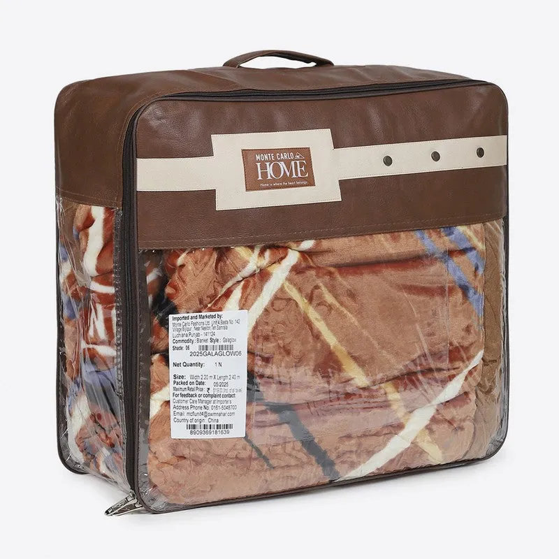 Monte Carlo Autumn Whirl Blanket - 720 GSM media 7