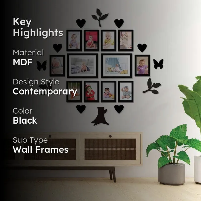 Enchanted Tree Photo Frame Collage - Set Of Twelve media 2