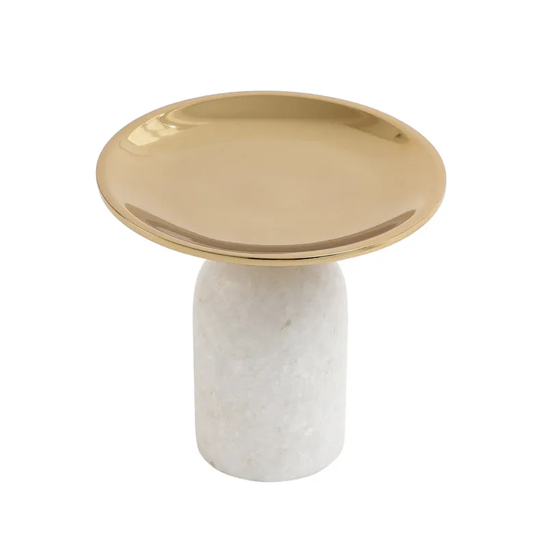 Selene Pillar Candle Holder - Gold media 5