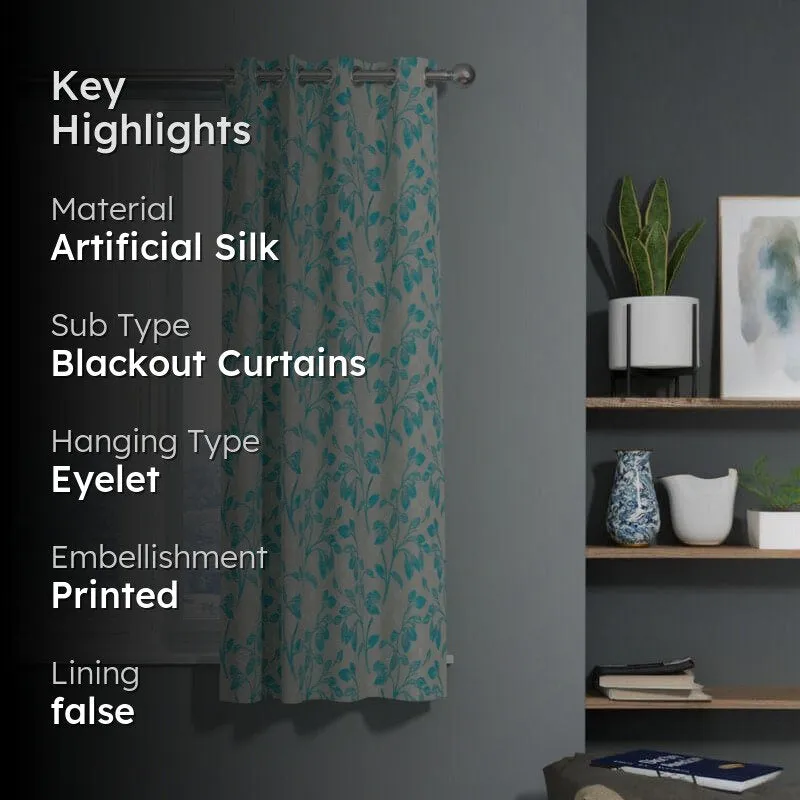 Brind Floral Curtain media 2