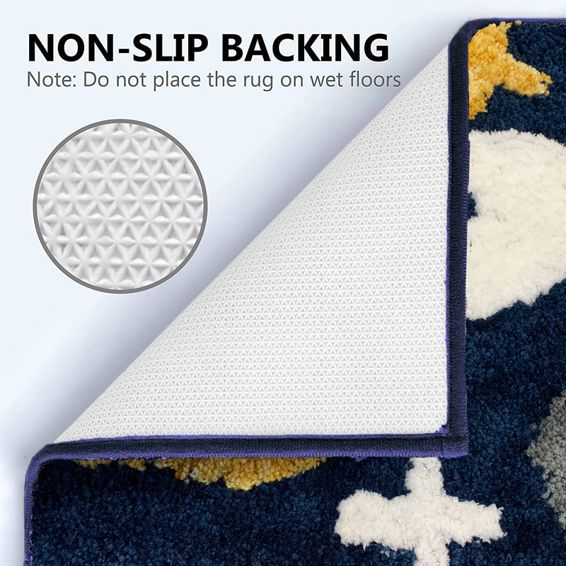 Saturn Space Microfiber Bath Mat media 4