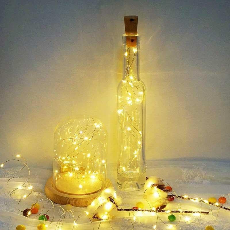 Vintage Vino Lights - Set Of Eight media 3