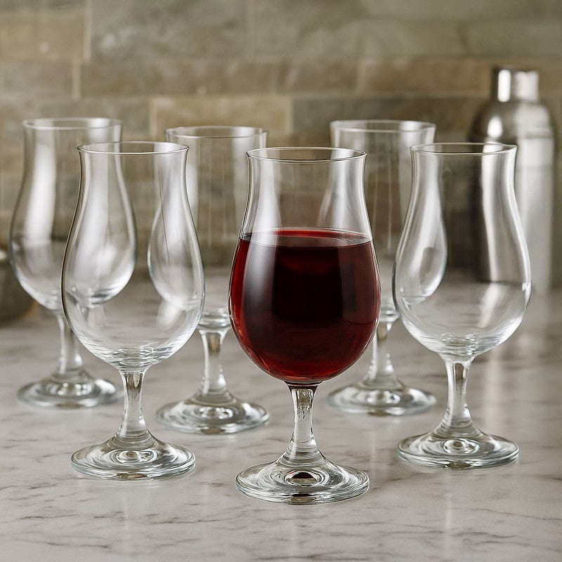 Loryn Bohemia Crystal Wine Glass(190 mL) - Set Of Six media 4
