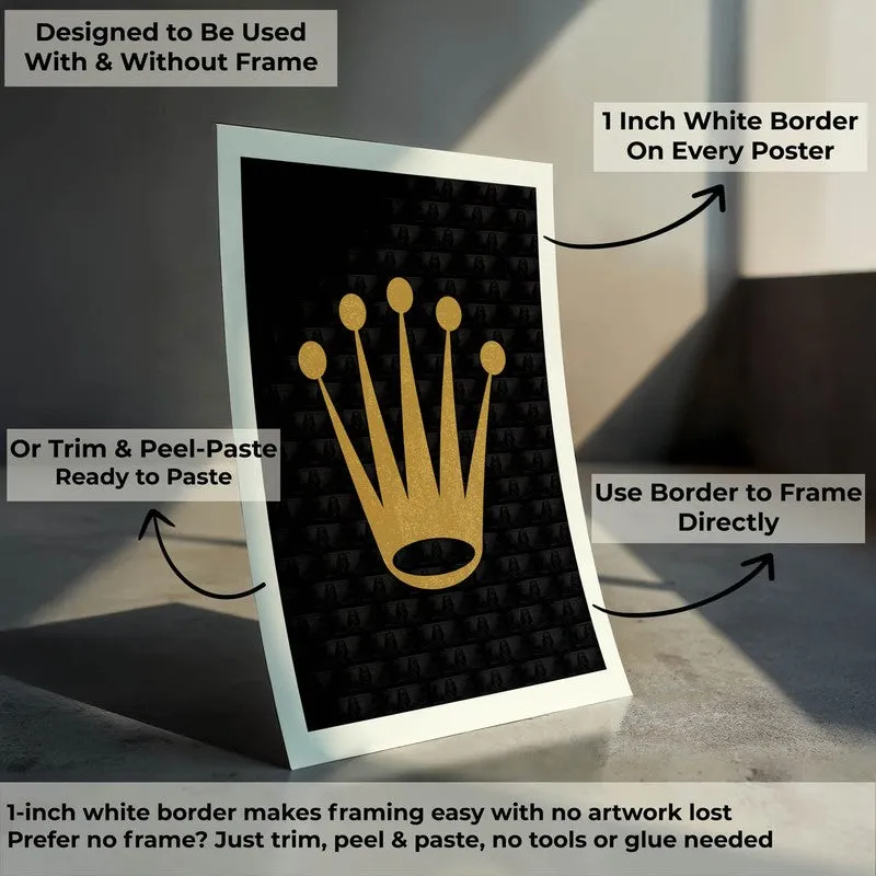 Golden Emblem Wall Poster media 10