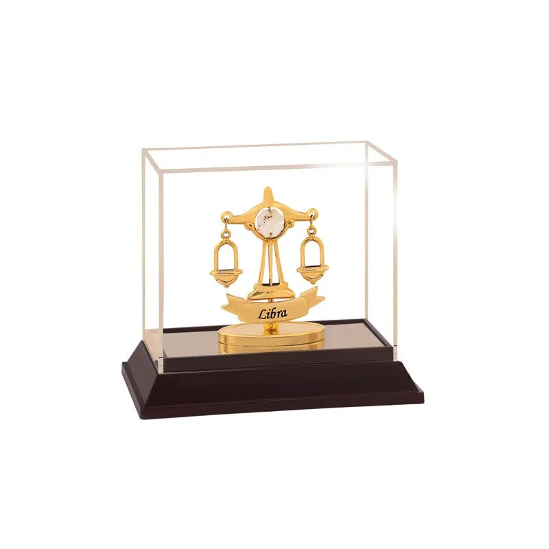 Classic Justice 24K Gold Plated Mild Steel Showpiece media 4