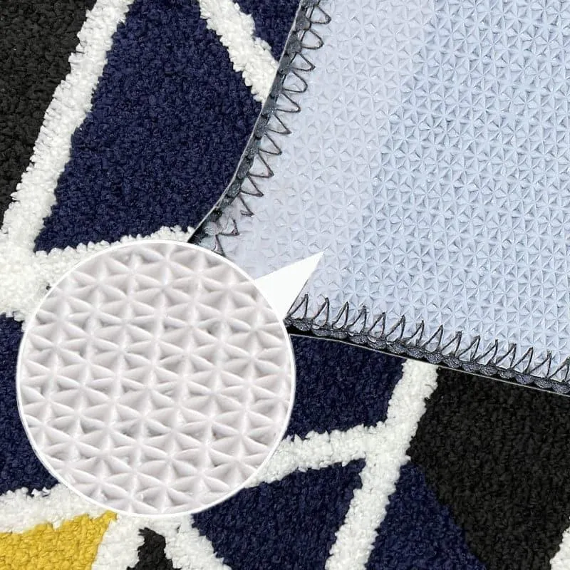 Luxe Comfy Micro Fiber Runner Rug - Blue media 3