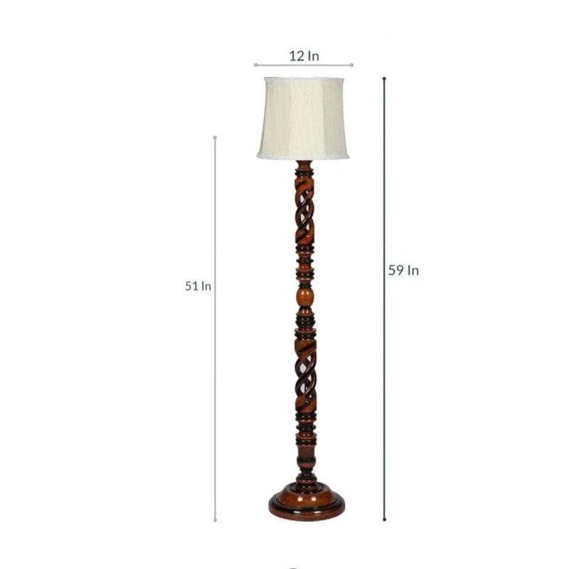 Branda Floor Lamp - Ivory media 6