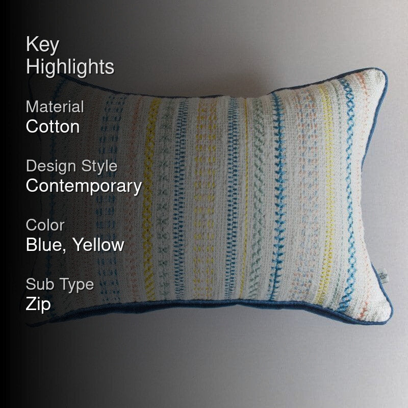Shiza Embroidered Cushion Cover media 2