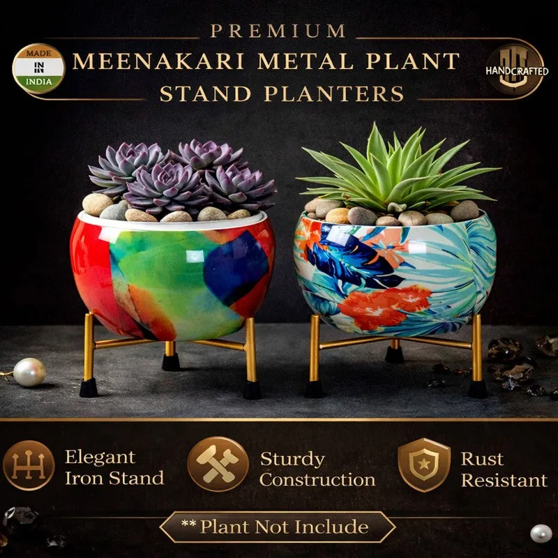Verdant Leaf Pots & Planters - Set of Two media 4