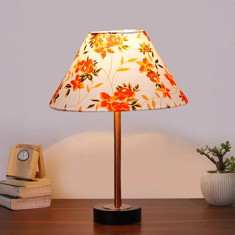 Fleur Conical Rodin Wooden Table Lamp media 2