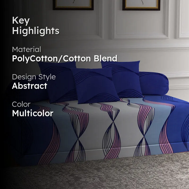 Abstraction Diwan Set - Six Piece Set media 2