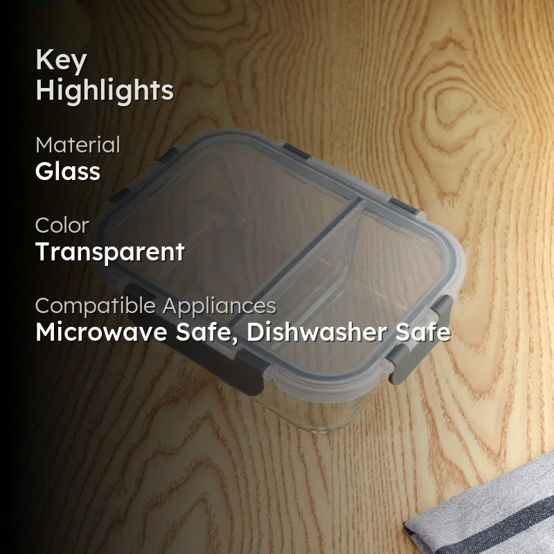Veyra Glass Container - 1050 ML media 2