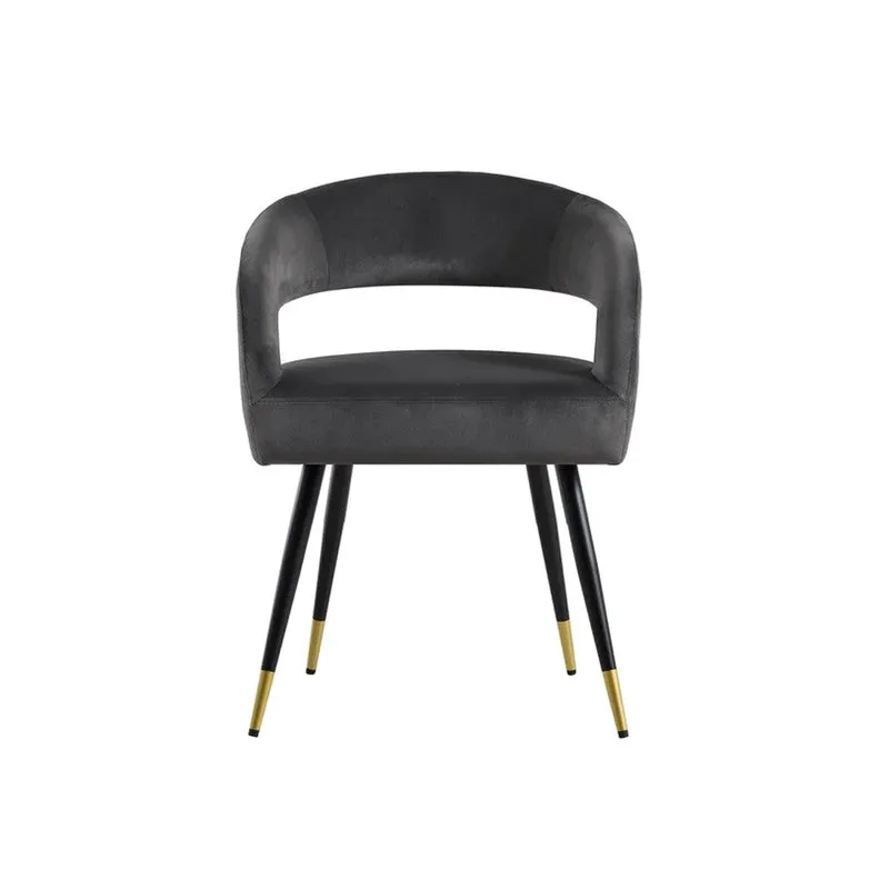Estora Metal Accent Chair - Black media 4