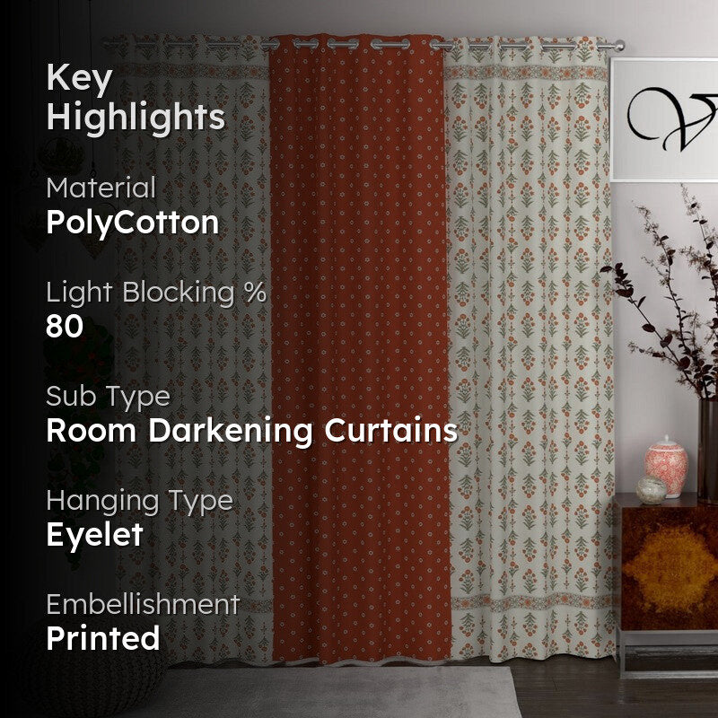 Polka Bliss Drape Curtains - Set of Three media 2