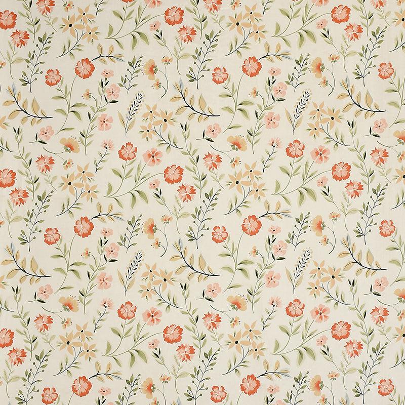 Sivera Floral Microfiber Bedsheet (Off White) - 130 GSM media 5