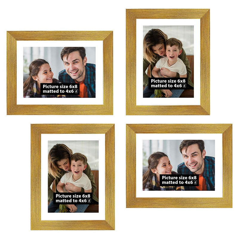 Timberline Photo Frame (Gold) - Set Of Four media 4