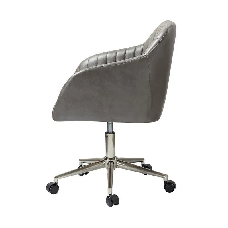Luxsit Metal Office Chair - Grey media 5