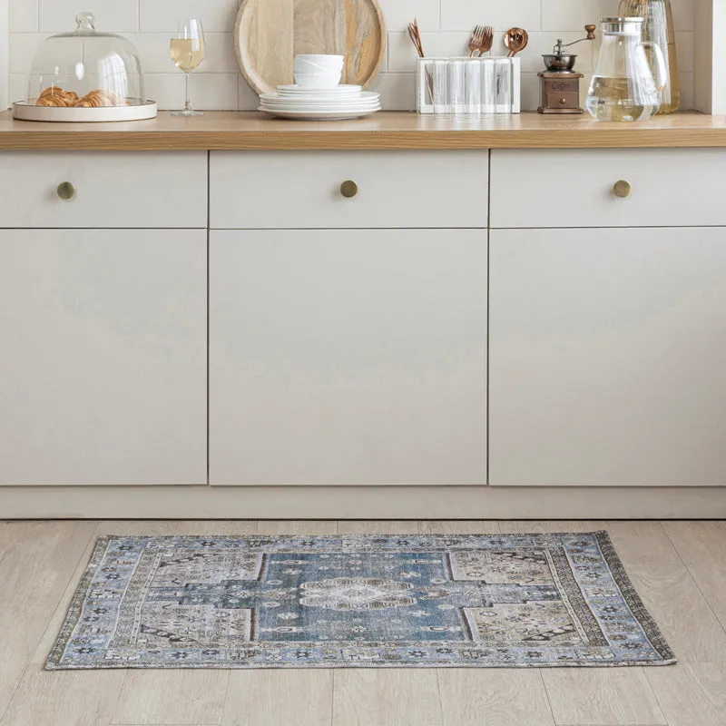 Valmor Cotton Door Mats - Blue media 4