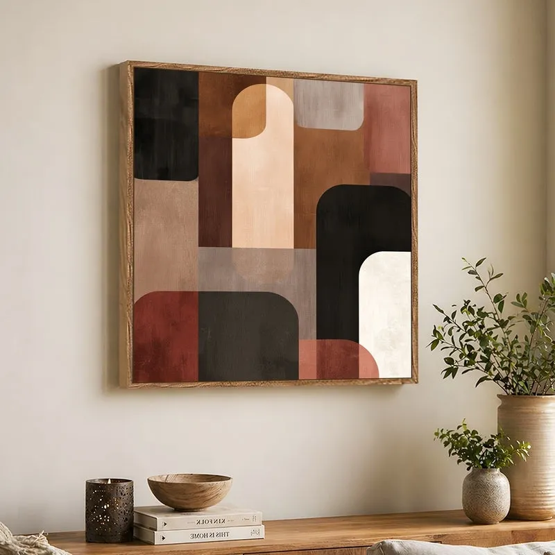 Harmony Fusion Canvas Wall Art With Frame media 1