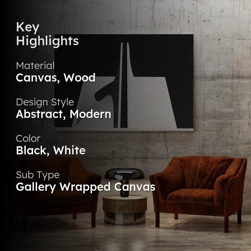 Modern Mirador Canvas Wall Painting - Gallery Wrap media 2
