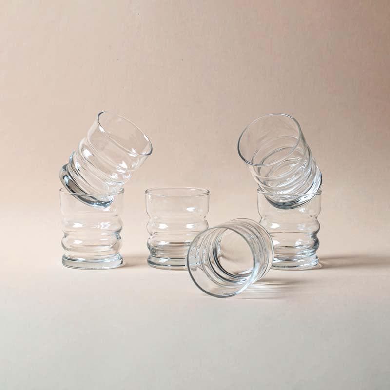 Ribbed Old Fashioned Glasses (240ml) - Set Of Six media 3