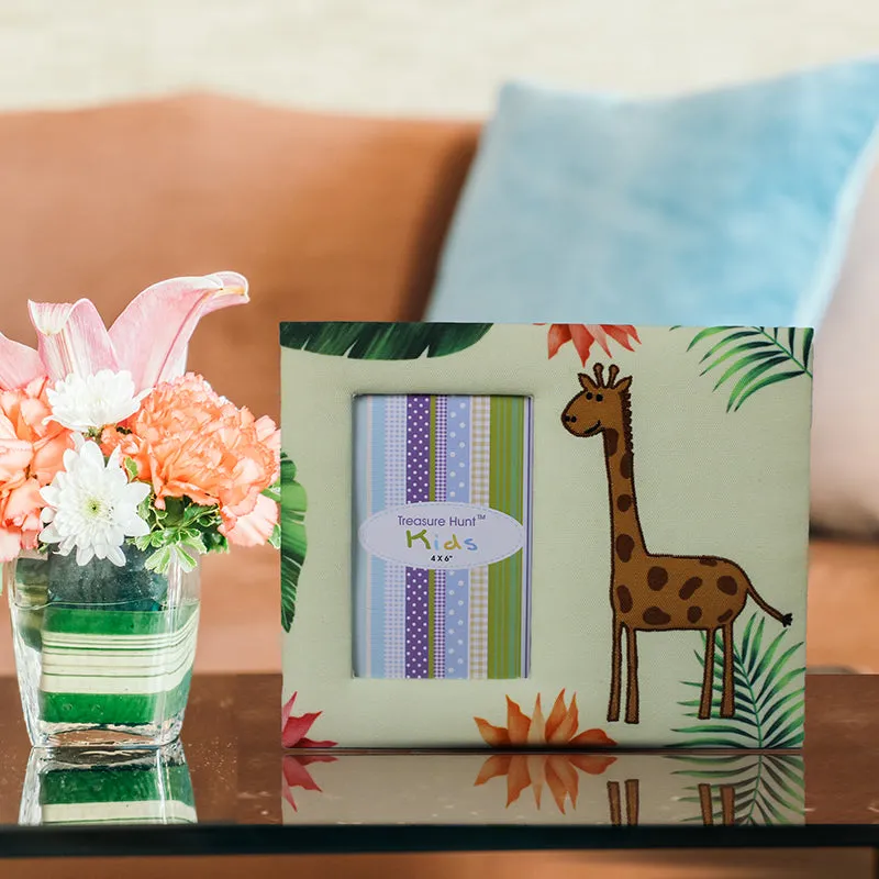 Giraffe Whimsy Fabric & MDF Photo Frame - Zootopia Collection media 6