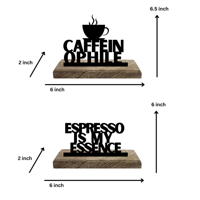 Caffeinophile Showpiece - Set Of Two media 5