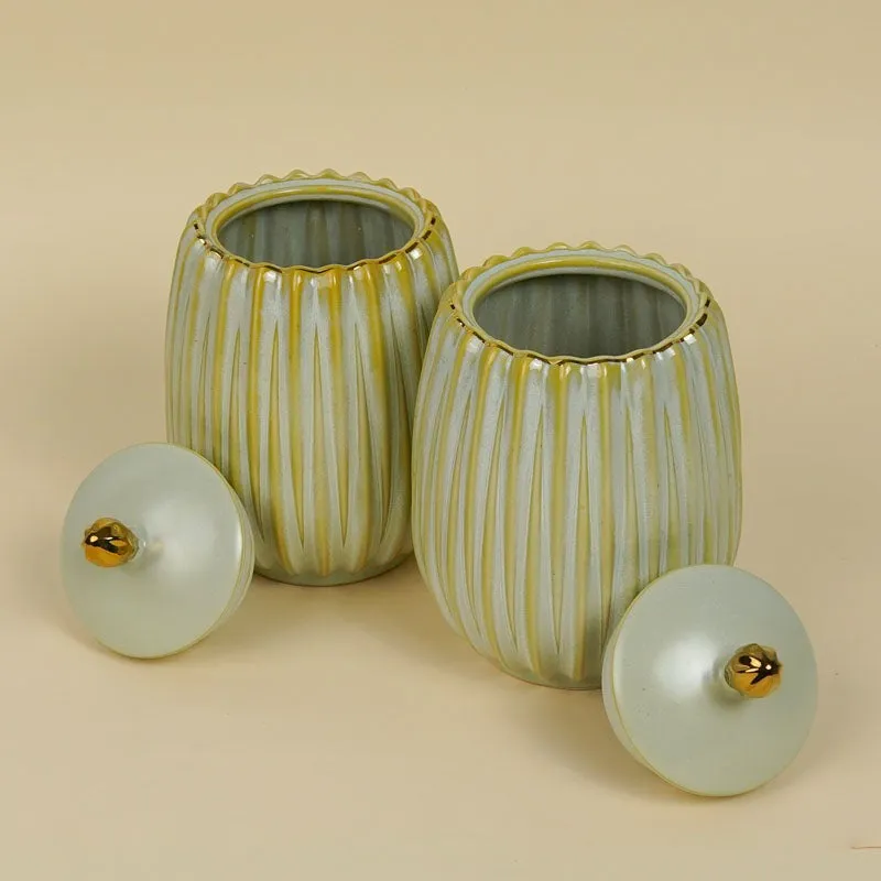 Vajra Light Green Storage Container (1200 mL Each) - Set Of Two media 6