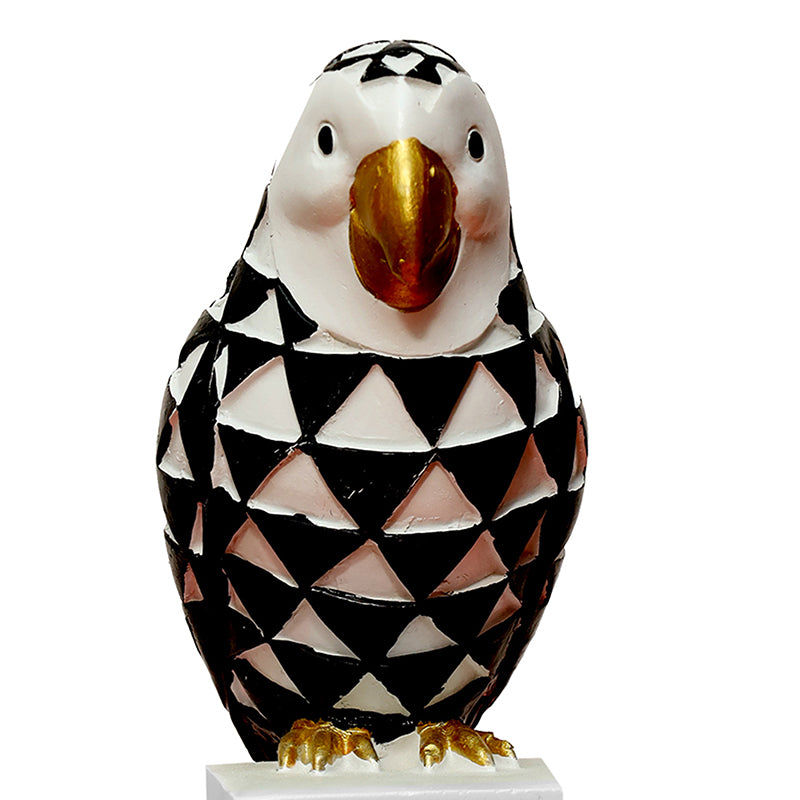 Chevron Parrot Polyresin Showpiece media 3