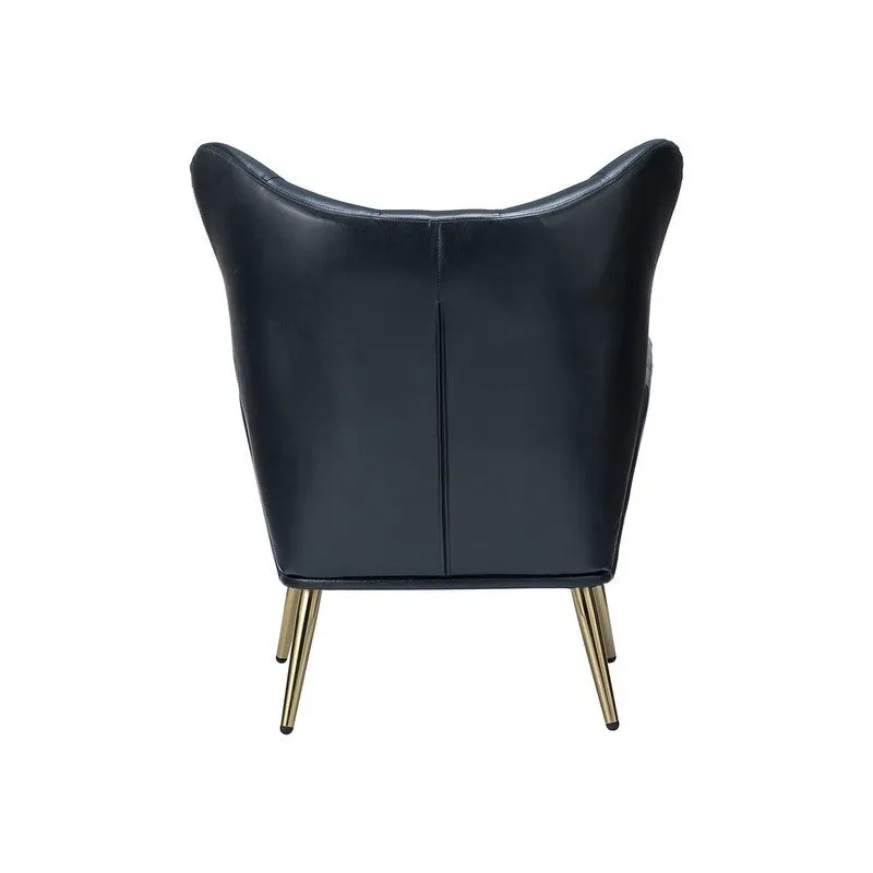 Urbano Neem Wood Lounge Chair - Black media 6