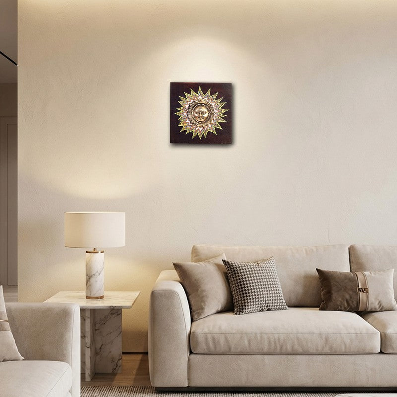 Divine Surya Wooden Wall Accent media 5